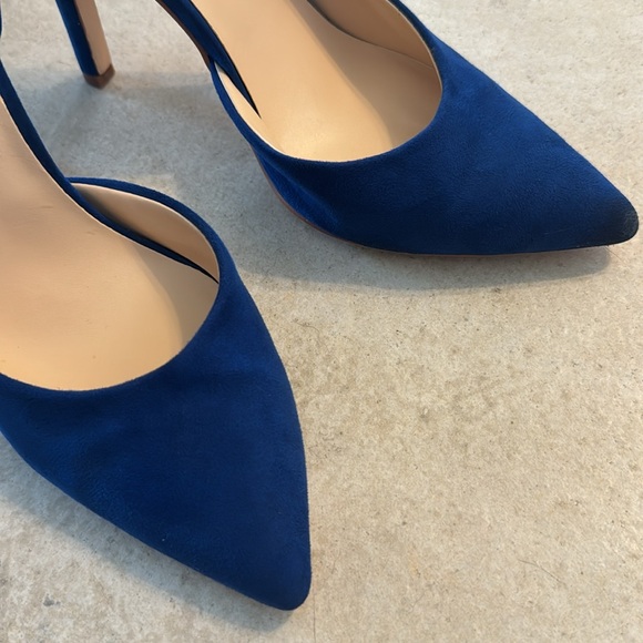Jenn Ardor Cobalt Blue D’Orsay Shoes - Picture 12 of 15